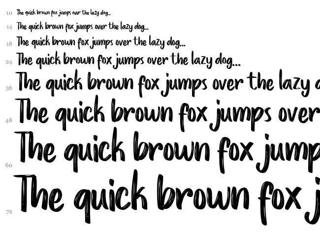 Love Story font waterfall